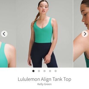 Lululemon Align™ Tank Kelly green